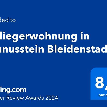 Einliegerwohnung In Taunusstein Bleidenstadt Kültér fotó