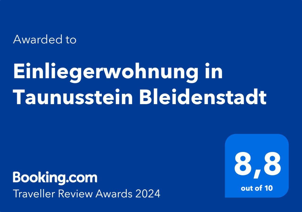 Einliegerwohnung In Taunusstein Bleidenstadt Kültér fotó